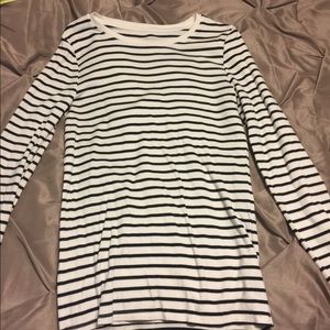 Target striped long sleeve tee